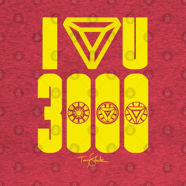 I LOVE YOU 3000 by FunGangStore